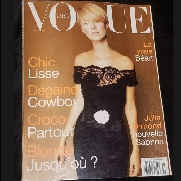 magazine VOGUE Paris 761 October 1995 - Picture 1 of 1